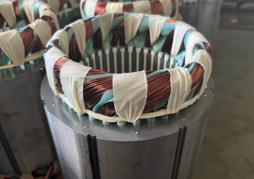 商業用清掃機械のためのARインターポンプ付き7KWホールシャフトモーター 5