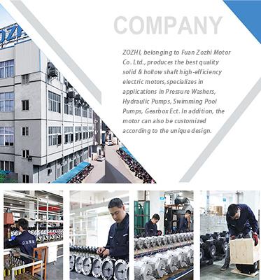 商業用清掃機械のためのARインターポンプ付き7KWホールシャフトモーター 15