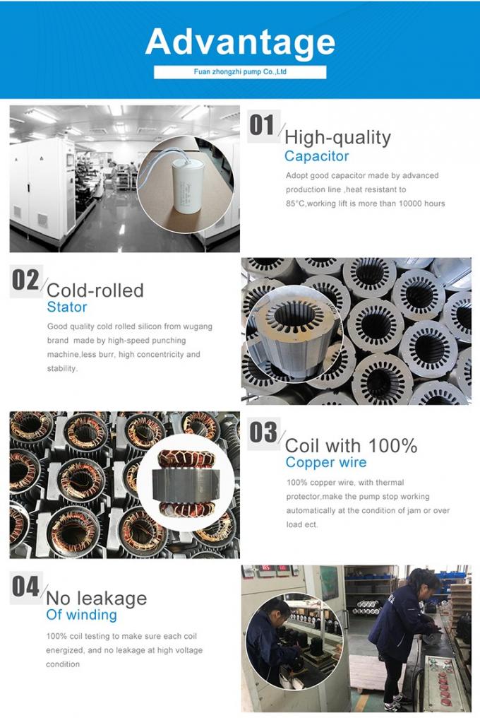 農場での単相コンデンサター駆動インダクションモーター 0.09kw 0.12hp 13