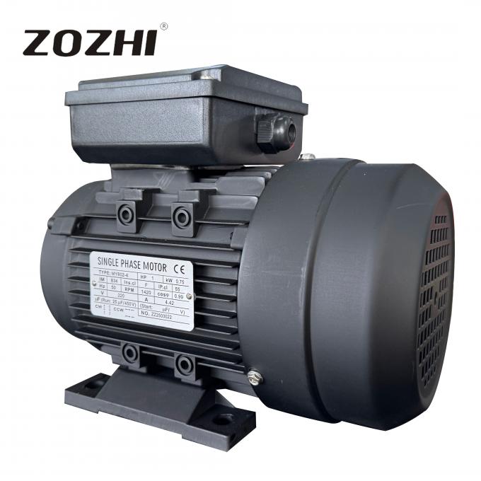 50Hz 0.75KW 1HP 1440rpm 単相コンダッシタ 起動 動態不同感電機 220V/230V AC電圧 60Hz 周波数定位電源 1
