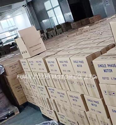 単相 5.5hp 4kw 220V インダクションモーター 1500rpm 工業用空気圧縮機 1年用 7