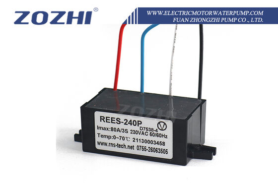 REES-240P 230V 電子遠心スイッチ モーターアクセサリー 80A/3秒 最大電流 0-70℃ 温度範囲